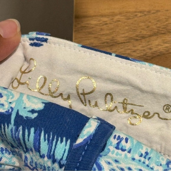 Lilly Pulitzer 00 Elephant Print Jayne Stretch Short Resort Summer Resort Preppy - Picture 4 of 7